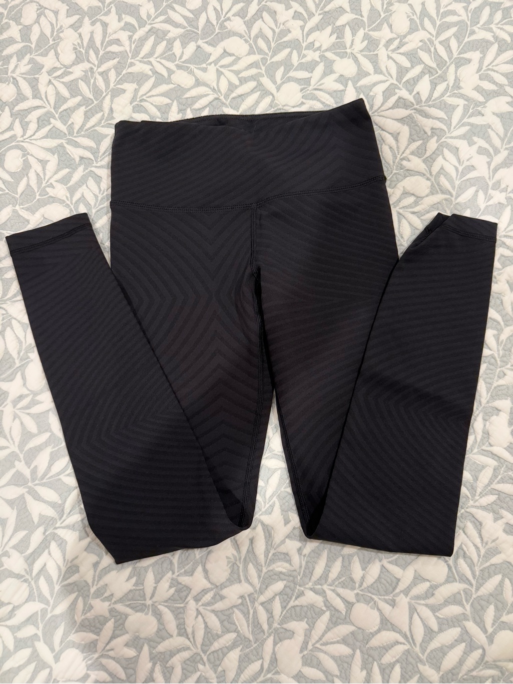 Vimmia X High Waisted Black Striped Leggings
